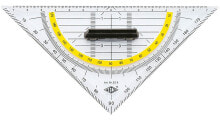 Wedo 52 6 Треугольник с углами 45° Пластик Прозрачный 10 шт 526