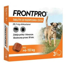 Tablets FRONTPRO 612471 15 g 3 x 28,3 mg Suitable for dogs of up to >4-10 kg