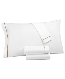 Hotel Collection italian Percale Cotton 4-Pc. Sheet Set, Queen, Created for Macy's