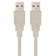 Купить запчасти и расходные материалы для мототехники NANOCABLE: NANOCABLE USB A 2.0 Male To USB A 2.0 Male 1 m USB Cable