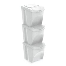 KEDEN SORTIBOX set of 3 recycling bins 3x25L