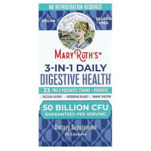 3-In-1 Daily Digestive Health, 50 Billion CFU, 30 Capsules