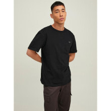 JACK & JONES Classic Waffle Badge Short Sleeve T-Shirt