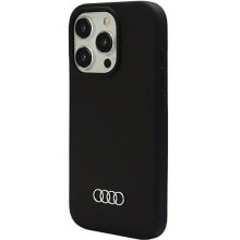 AUDI Silicone iPhone 15 Pro 6.1 Aulsrip15Pq3D1Bk phone case