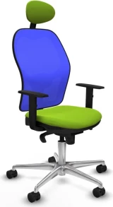 Office Chair with Headrest Jorquera Piqueras y Crespo 1D086N1 Pistachio
