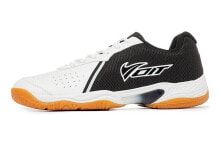 VOIT Badminton Shoes Unisex Low-Top White/Black