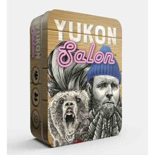 Yukon Salon Lumberjack Card Game Tin Box Atlas Games