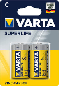 Аккумуляторные батареи Varta Superlife C Батарейка одноразового использования Угольно-цинковой 02014 101 412