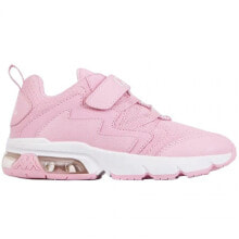 Детские демисезонные кроссовки и кеды для девочек Кроссовки для девочки Kappa розовый цвет, на шнуровке и липучке
