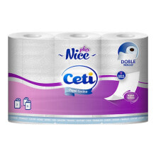 Туалетная бумага и бумажные полотенца Ceti Бумажные полотенца для кухни 2 слойные 3 рулона