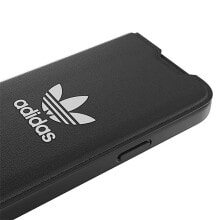 ADIDAS Booklet Basic iPhone 14 Pro 6.1 Czarno Biały 50182 phone case