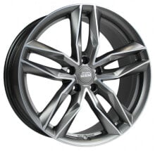 Колесный диск литой MAM RS3 matt palladium front polish 8.5x19 ET45 - LK5/112 ML66.6