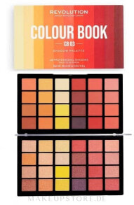 Lidschattenpalette mit 48 Farben - Makeup Revolution Colour Book Shadow Palette