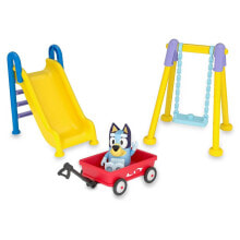 Educational play sets and action figures for children