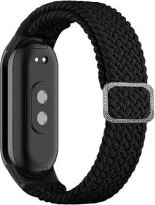 Beline Beline pasek Mi Band 9/8 Textile czarny/black