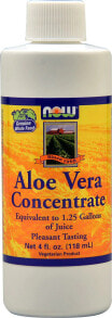 Растительные экстракты и настойки nOW Foods Aloe Vera Concentrate Концентрат алоэ вера 118 мл