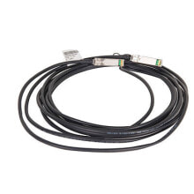 Кабели и разъемы для аудио- и видеотехники hewlett Packard Enterprise X240 10G SFP+ 3m DAC сетевой кабель Черный JD097C