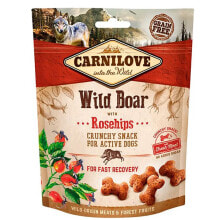 CARNILOVE Fresh Crunchy Wild Boar & Rosehips With Fresh Meat 200g Dog Snack