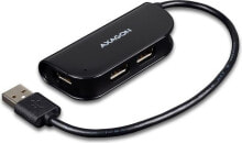 USB-концентраторы кОНЦЕНТРАТОР USB Axagon 4x USB-A 2.0 (ОТТЕНОК-X4B)