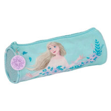 SAFTA Round Frozen II Hello Spring Pencil Case