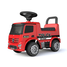 RUNRUNTOYS Baby Push Mercedes Firefighters Ride-On