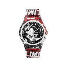 Мужские наручные часы с ремешком Мужские наручные часы с черным красным силиконовым ремешком  Marc Ecko E06505M1 ( 42 mm)