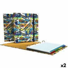 Ring binder Grafoplas Carpebook Street Multicolour A4 (2 Units)