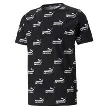 Мужские футболки PUMA Amplified Allover Print Short Sleeve T-Shirt