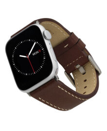 WITHit brown Leather Band Compatible with 42/44/45/Ultra 49mm Apple Watch