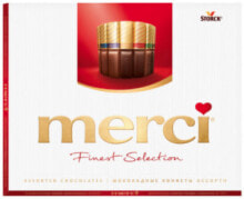 Шоколад и шоколадные изделия Merci (August Storck KG)