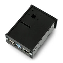Компьютерные корпуса для игровых ПК Корпус с креплением для камеры  for Raspberry Pi 4B black