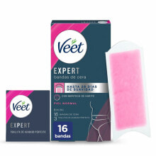 Депиляционные полоски для тела Veet Expert Bikini (16 штук)