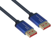 Компьютерные разъемы и переходники alcasa 4814-SF030B DisplayPort кабель 3 m Синий