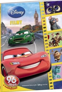 Раскраски для детей Disney - Pixar Filmy + naklejki