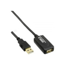 Компьютерные разъемы и переходники kindermann 5771000110 USB кабель 10 m 2.0 USB A Черный