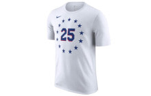 Nike NBA 短袖T恤 西蒙斯 76人 奖励限定 男款 白色 / Футболка Nike NBA T AO0915-102