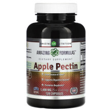 Клетчатка Amazing Nutrition, яблочный пектин, 700 мг, 120 капсул