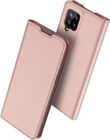 Dux Ducis Case SAMSUNG GALAXY A42 5G with a flip Dux Ducis Leather Skin Leather light pink
