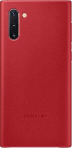 чехол силиконовый красный Samsung Etui Note 10