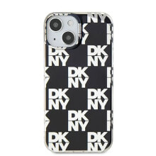 DKNY Dkhcp15Shdlcek iPhone 151413 6.1 Iml Checke Mono Pattern phone case