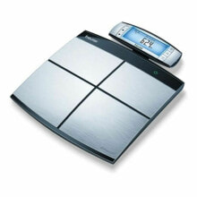 Digital Bathroom Scales Beurer Silver Stainless steel 180 kg