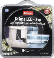 Taśma LED Activejet 3.5W/m 230V (AJE-LED STRIPE) купить онлайн