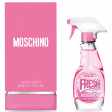 Женская парфюмерия Moschino Pink Fresh Couture Туалетная вода 50 мл