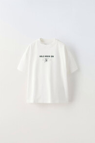 Bold mode on print t-shirt