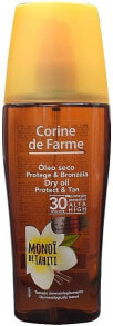 Sonnenschutz-Trockenkörperöl - Corine De Farme Dry Oil Protect & Tan Spray Spf 30