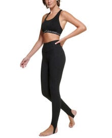 Calvin Klein women's Super High Waist Full-Length Stirrup Leggings