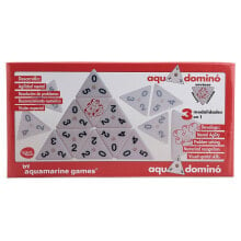 AQUAMARINE Triangular Dominoes Board Game