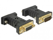DeLOCK 63326 видео кабель адаптер VGA (D-Sub) VGA (D-Sub) + USB Черный