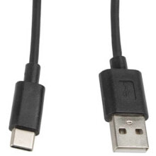 LANBERG CA-USBO-10CC-0010-BK M/M usb-a to usb-c cable 1 m