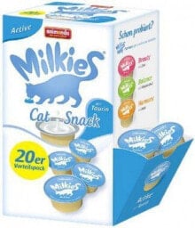 Лакомства для кошек ANIMONDA CAT Active milk with taurine - 20x15g
